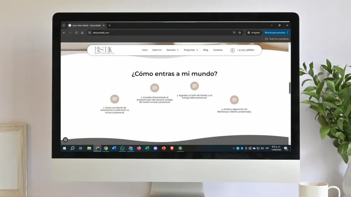 Alma Mistik — marca personal, captura 3