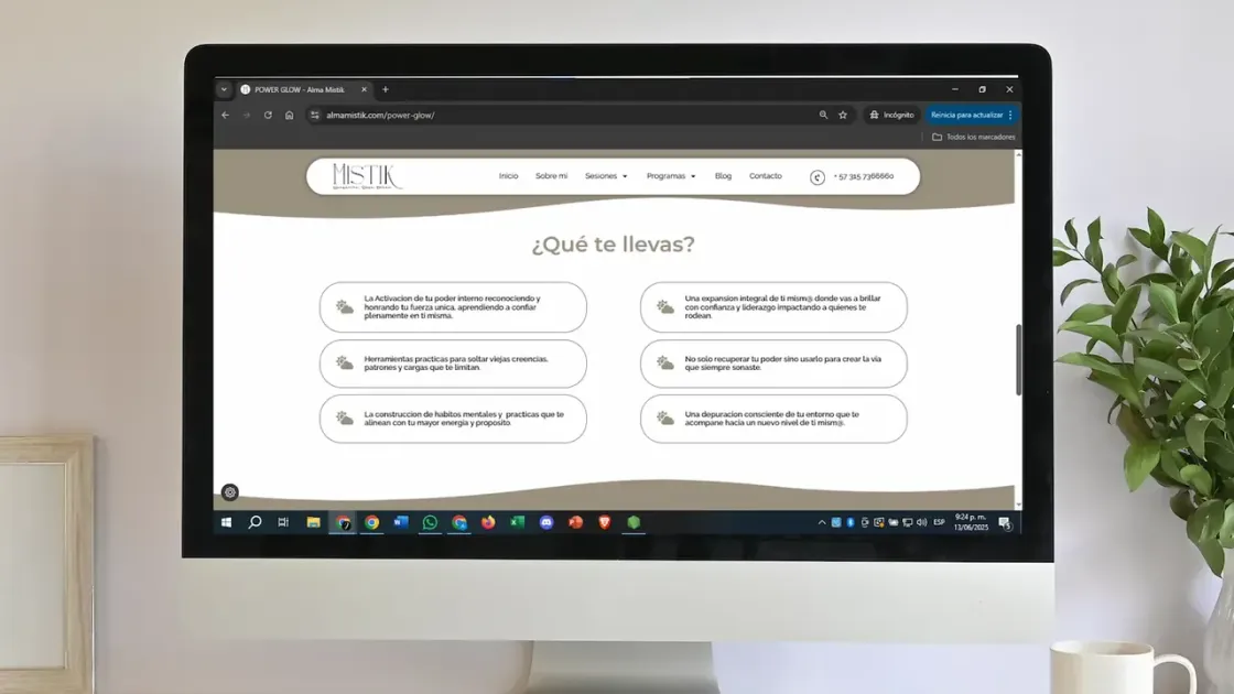 Alma Mistik — marca personal, captura 6