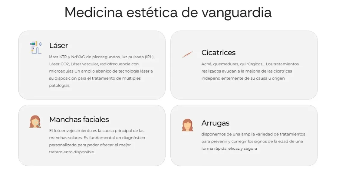 Arcadi Altemir — web de clínica, captura 2