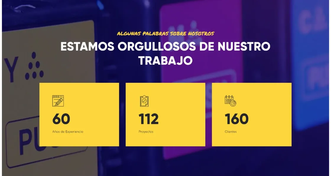 Baños Print — web corporativa, captura 5