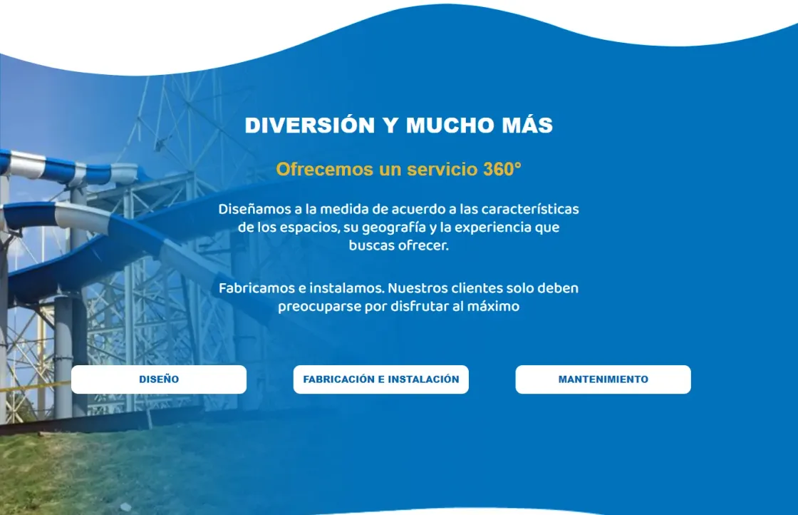 Doformas — web corporativa, captura 2