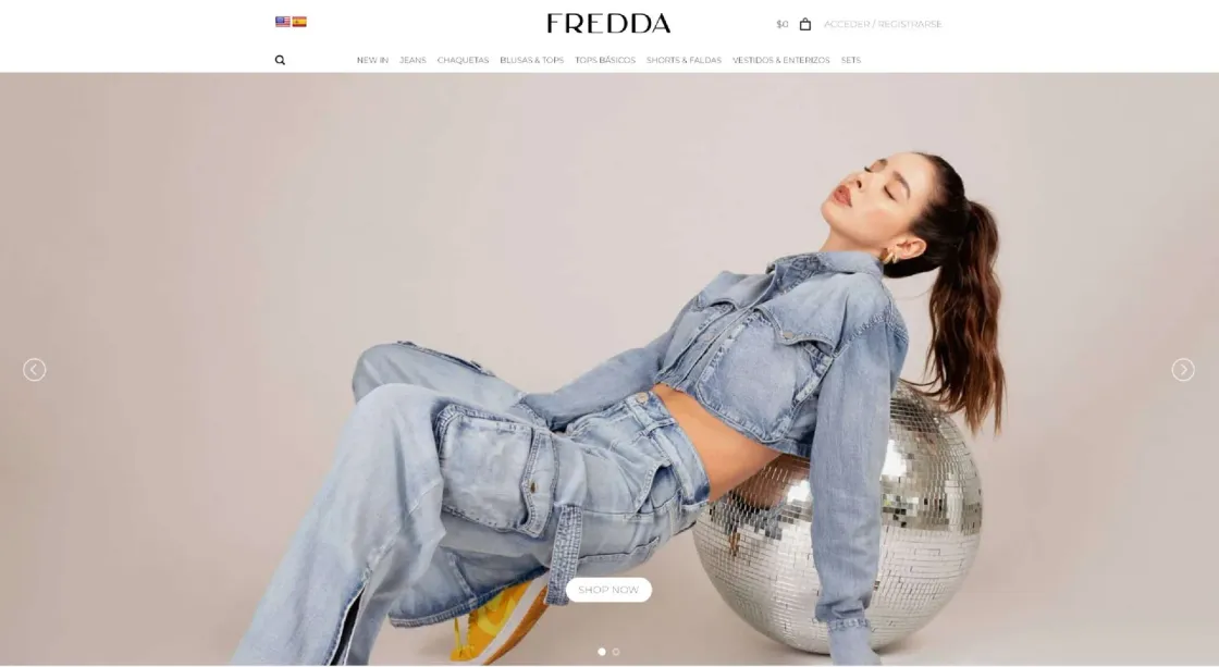 Fredda Shop — tienda online, captura 7