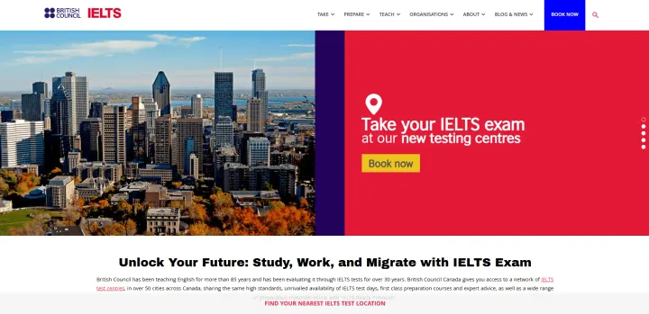 IELTS Canadá