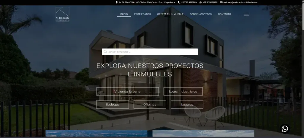 Inmobiliaria M. Durán 1