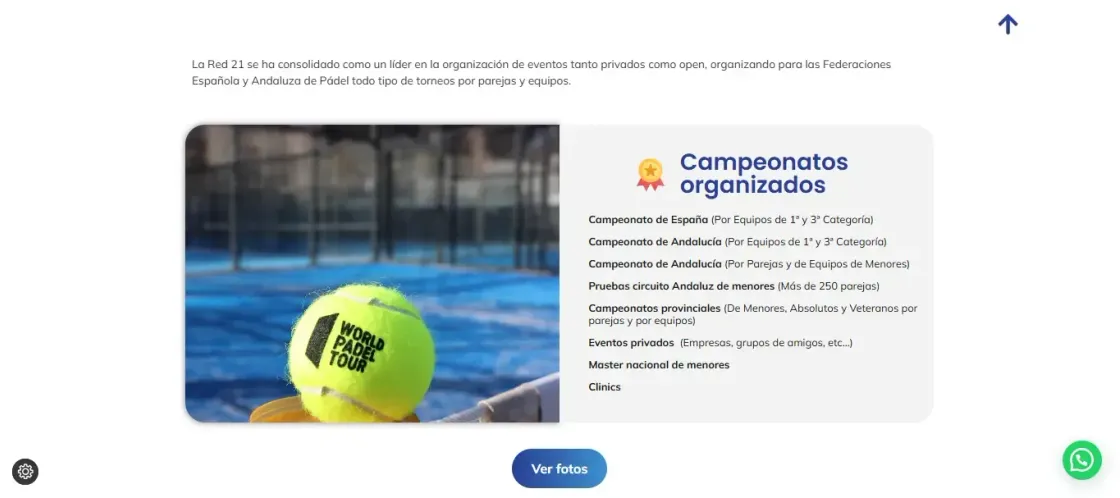 La Red 21 — web corporativa, captura 4